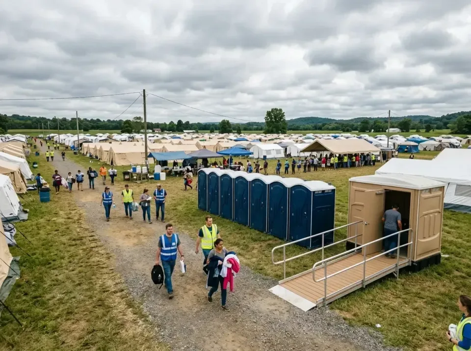 disaster-relief-camp-restrooms-010 — frequently asked questions, Dumpster & Portable Bathrooms Rental in Benson, AZ